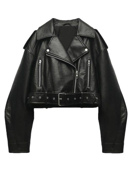 Women's Faux Leather Jacket