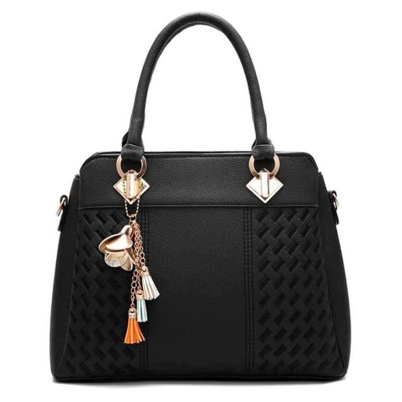 Luxury Women's Handbag Crossbody Bag with Hanging Tassel